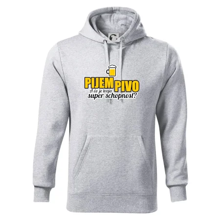 Pijem pivo - tvoja super schopnosť - rovný