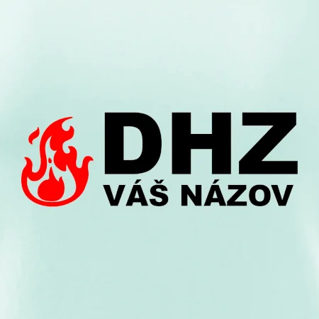 DHZ (oheň, názov sboru - vlastný nápis)