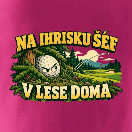 Na ihrisku šéf v lese doma