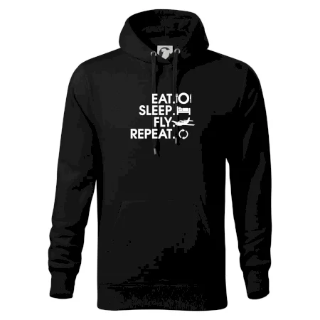 Eat sleep fly repeat