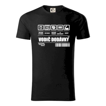 Čiarový kód - Vodič dodávky