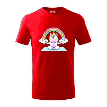 Yoga jednorožec - dúha
