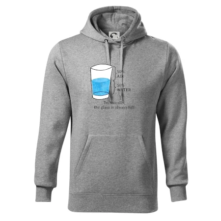 Technically, the glass is always full