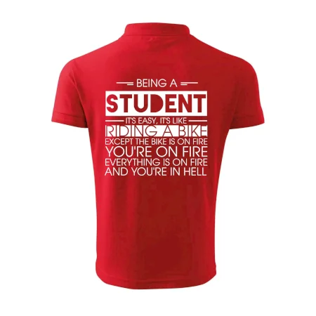 Being a student - bike