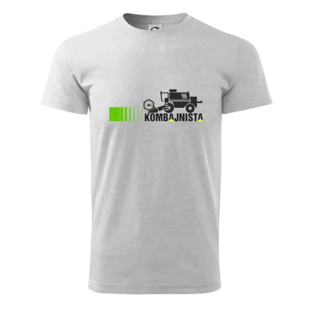 Kombajnista zelená a žltá