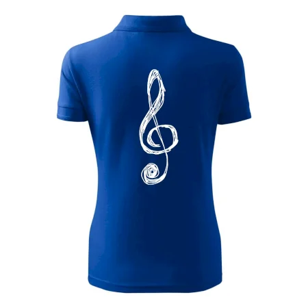 Husľový kľúč kreslený