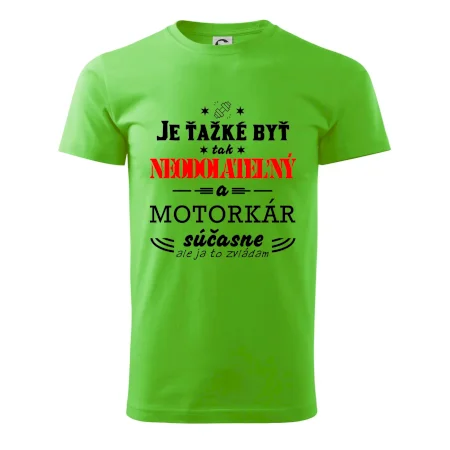 Neodolateľný motorkár