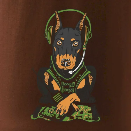 Bojový doberman (Pecka design)