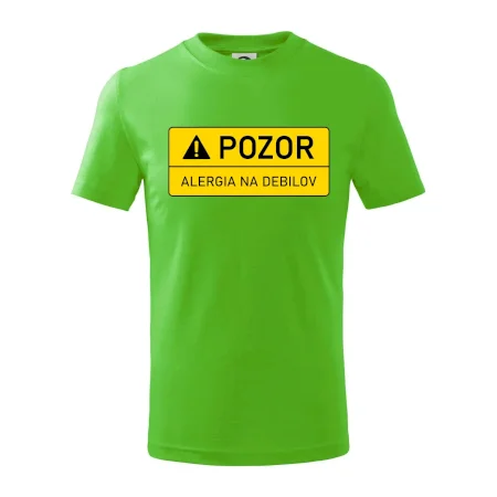 Pozor alergia na debilov