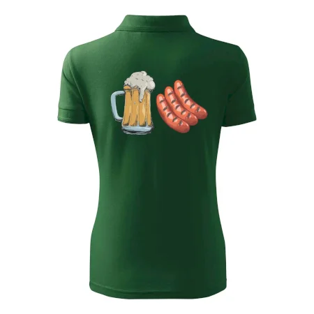 Pivo a klobása
