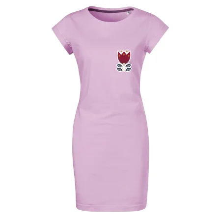 Folklór na prsníku kvetina štvorlistá