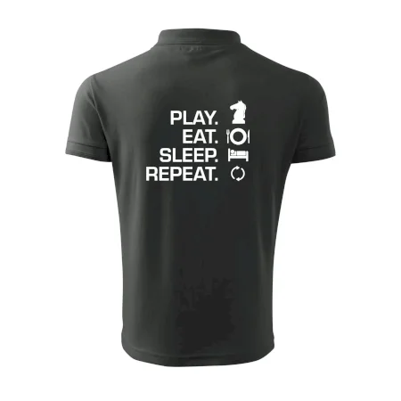 Eat sleep play - šach