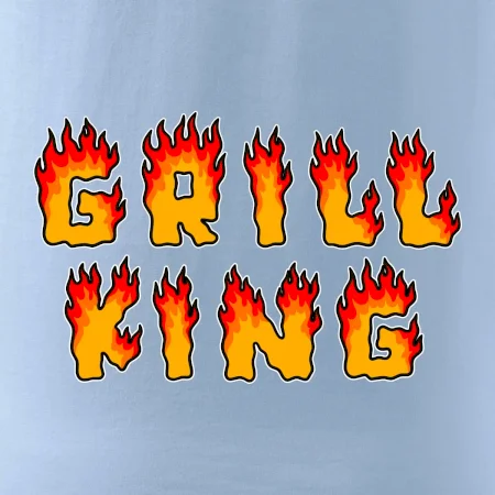 Grill King ohnivý nápis