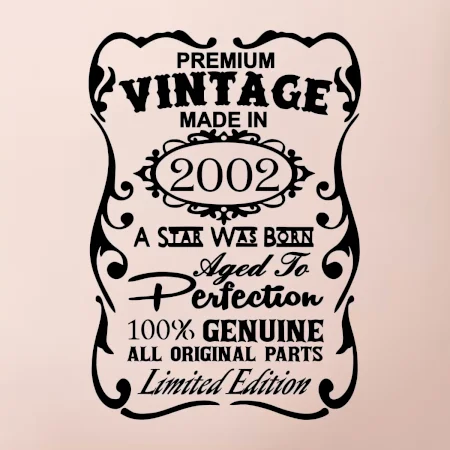 Vintage Etiketa - 2002