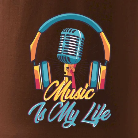 Music is my life slúchadlá