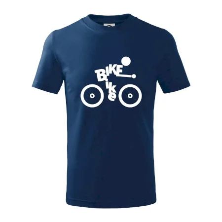 Bike nápis postava