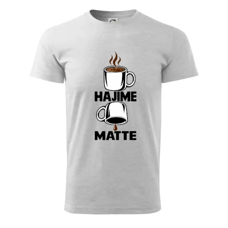 Hajime matte káva judo
