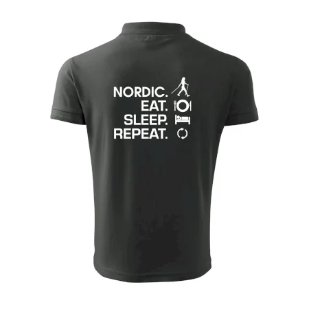 Nordic walking eat sleep