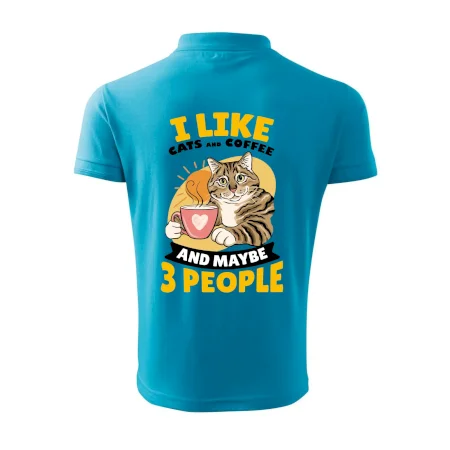 I like cats and coffee and maybe 3 people