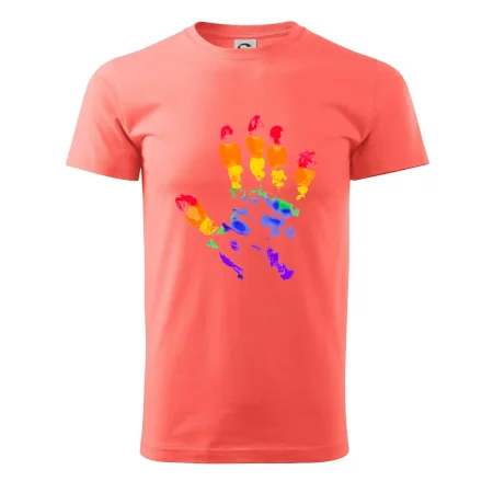 LGBT hand print