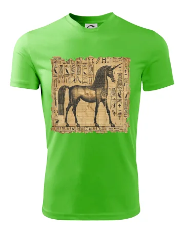 Egyptské hieroglyfy jednorožec