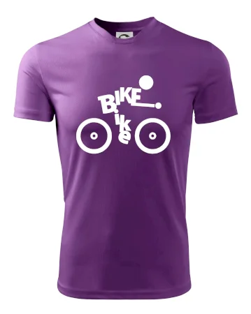 Bike nápis postava