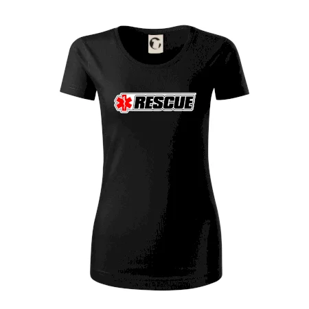 Záchranár rescue kríž červený