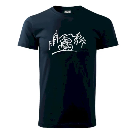 Cyklista na výlete