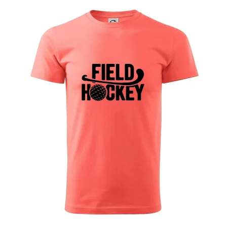 Field hockey loptička a nápis
