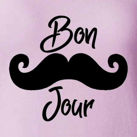 Mustache Bon Jour