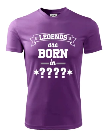 Legends are born in vlastný ročník