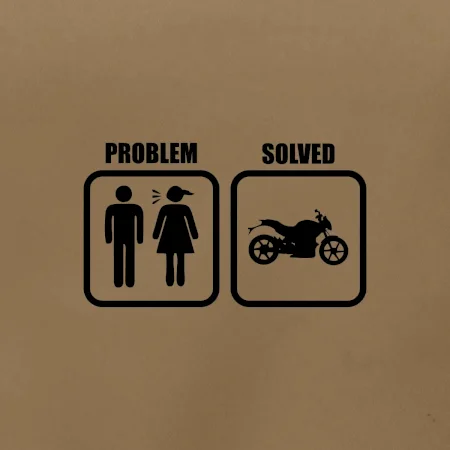 Problém cestná motorka