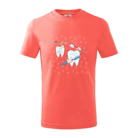 Zubárske tričko - kefka a jedlo