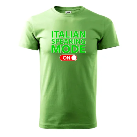 Italian speaking mode - ON