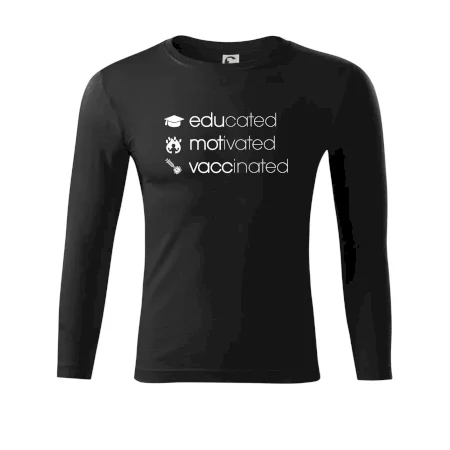 Educated motivated vaccinated