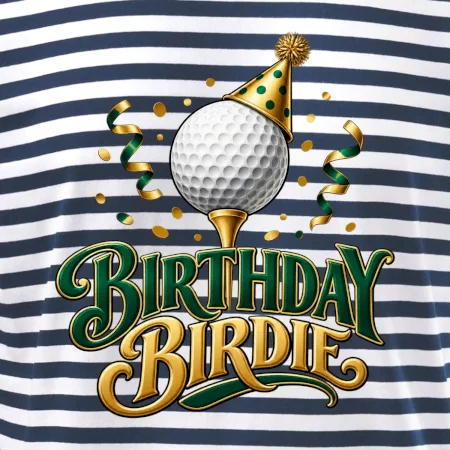 Narozeninové birdie s golfovým míčkem