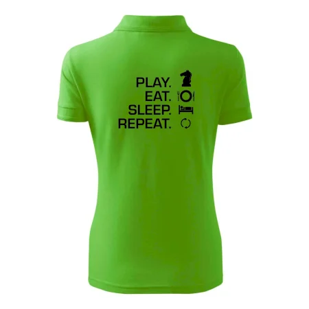 Eat sleep play - šach
