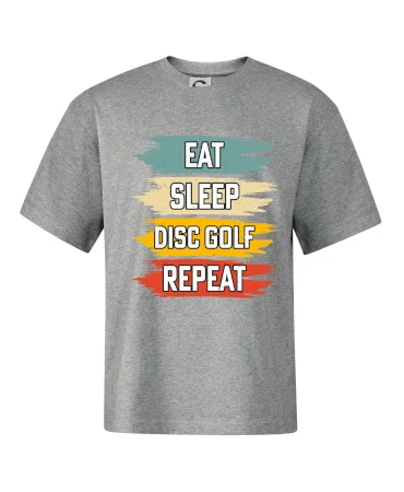 Disc Golf eat sleep barevné