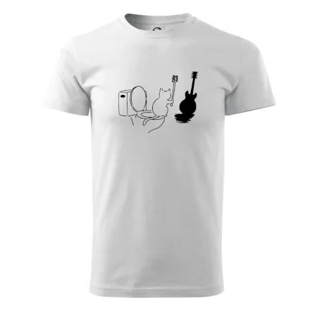 Mačka a gitara WC