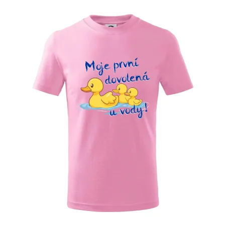 Moje první dovolená u vody - sourozenci