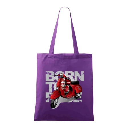 Scooter born to ride red
