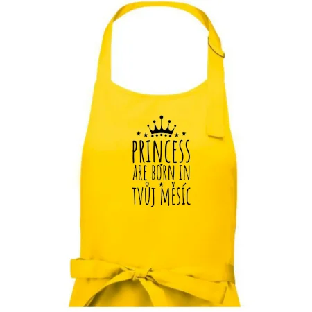 Princesses are born in (Vlastný nápis mesiac narodenia)