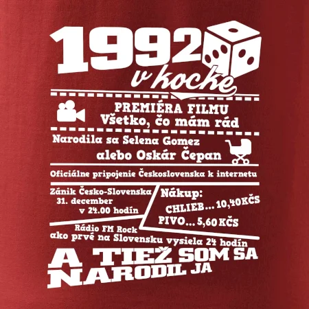 1992 v kocke