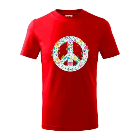 Peace and love symbol