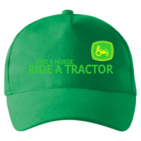 Save horse, ride tractor