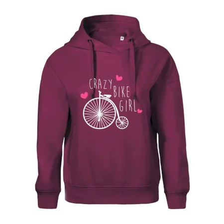 Crazy bike girl