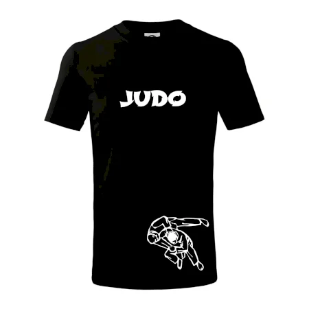 Judo nápis + postavy