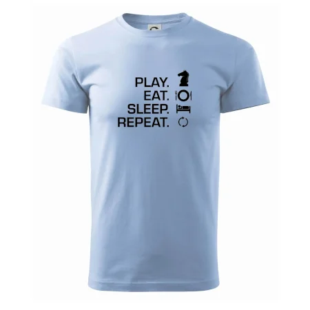Eat sleep play - šach