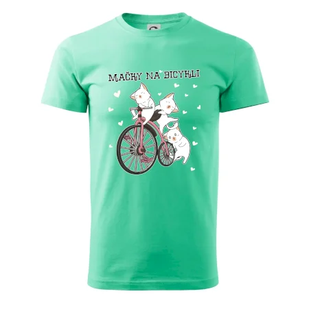 Mačky na bicykli