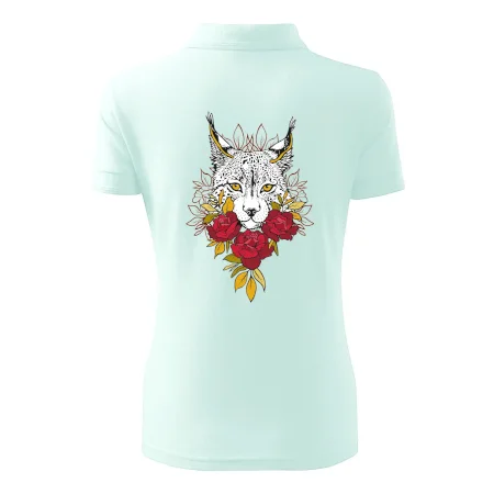 Rys s červenými ružami (Pecka design)
